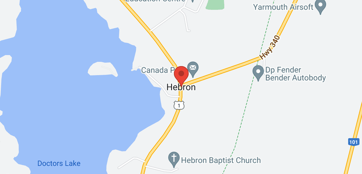 map of Lot Hwy 1 Hebron
